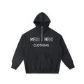 NH Clothing Big Hood Half-Zip Fleece Hoodie