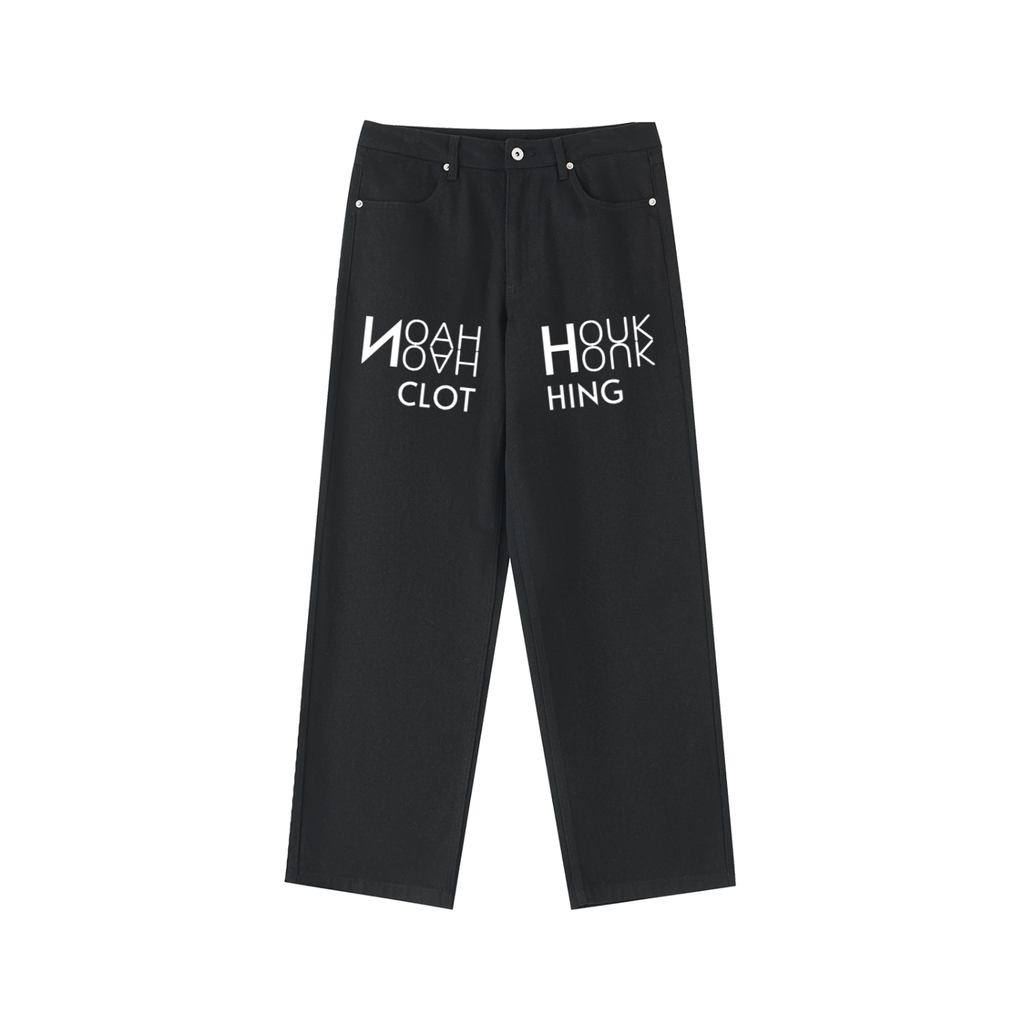 NH Clothing Heavyweight Cotton Straight-Leg Pants