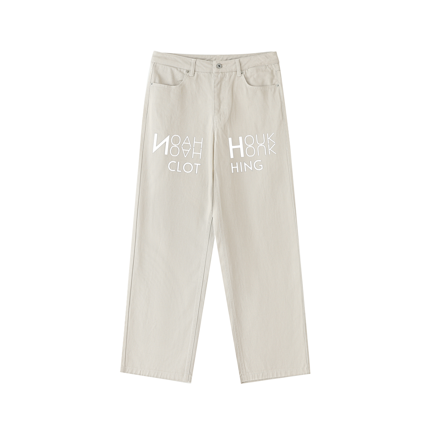 NH Clothing Heavyweight Cotton Straight-Leg Pants