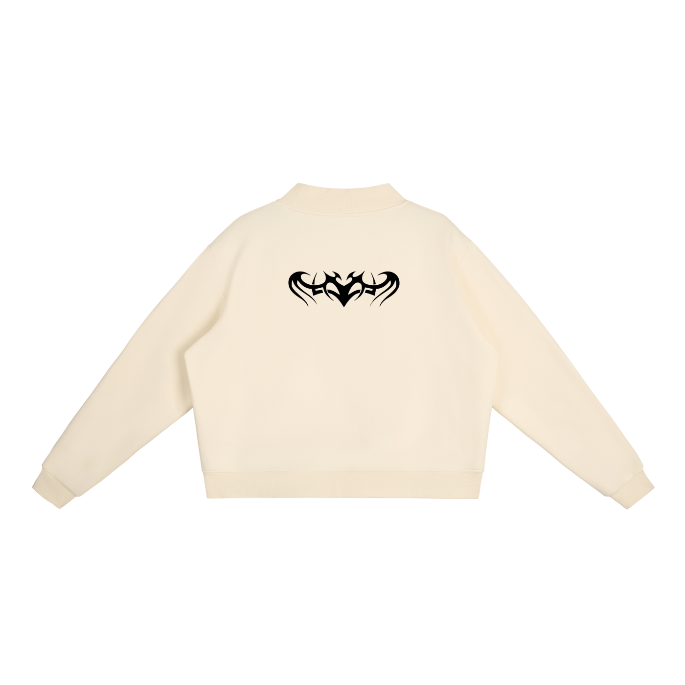 Tattoo Essential Fleece Mock-Neck Crew Sweatshirt
