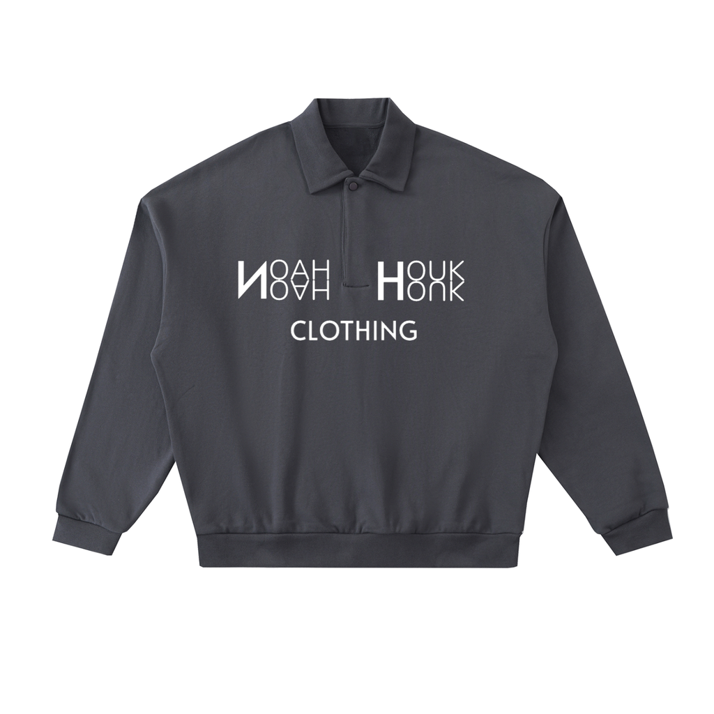 NH clothing Heavyweight Fleece Polo Sweatshirt