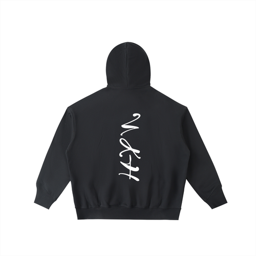 NH Clothing Big Hood Half-Zip Fleece Hoodie