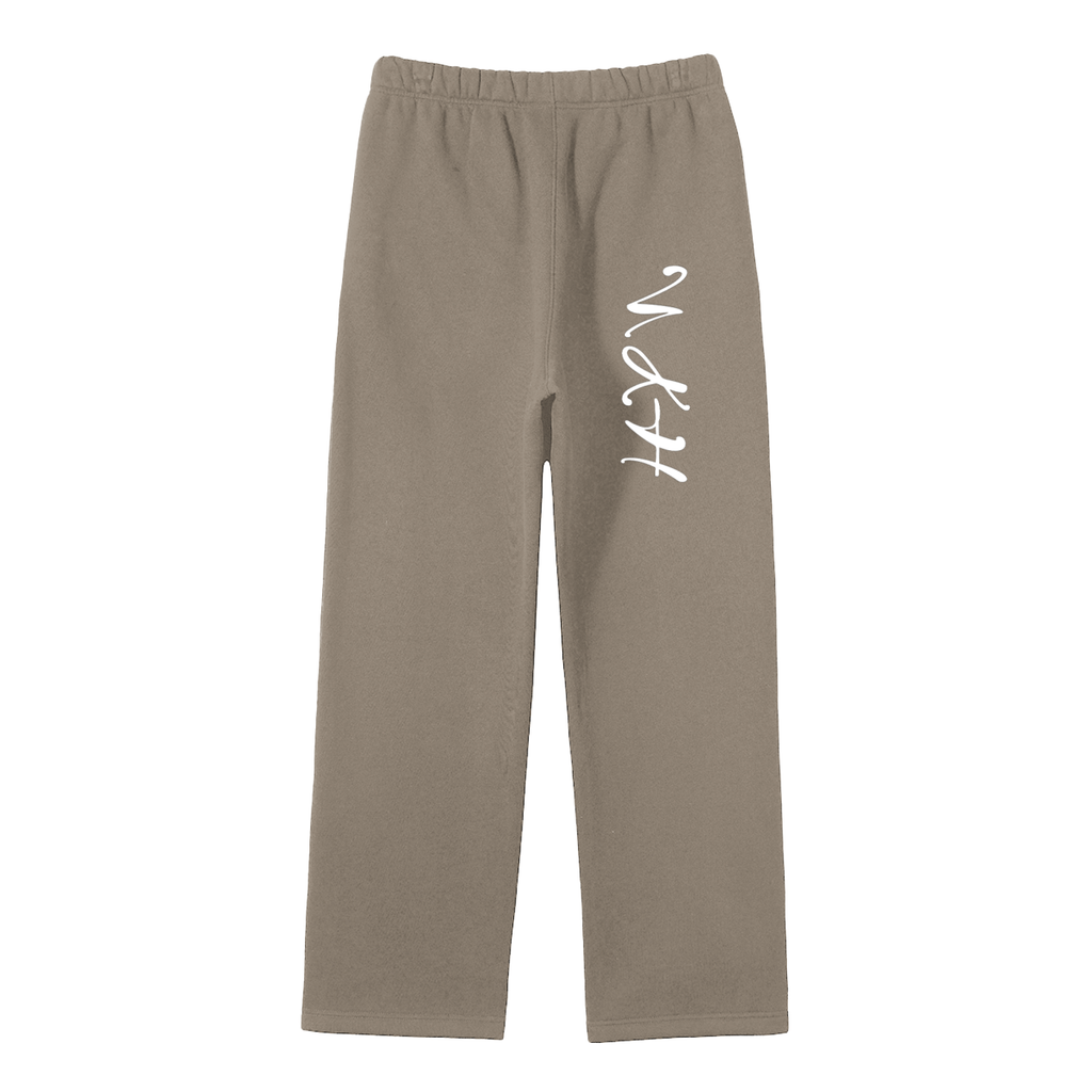 NKH Unisex Solid Color Fleece sweat Pants