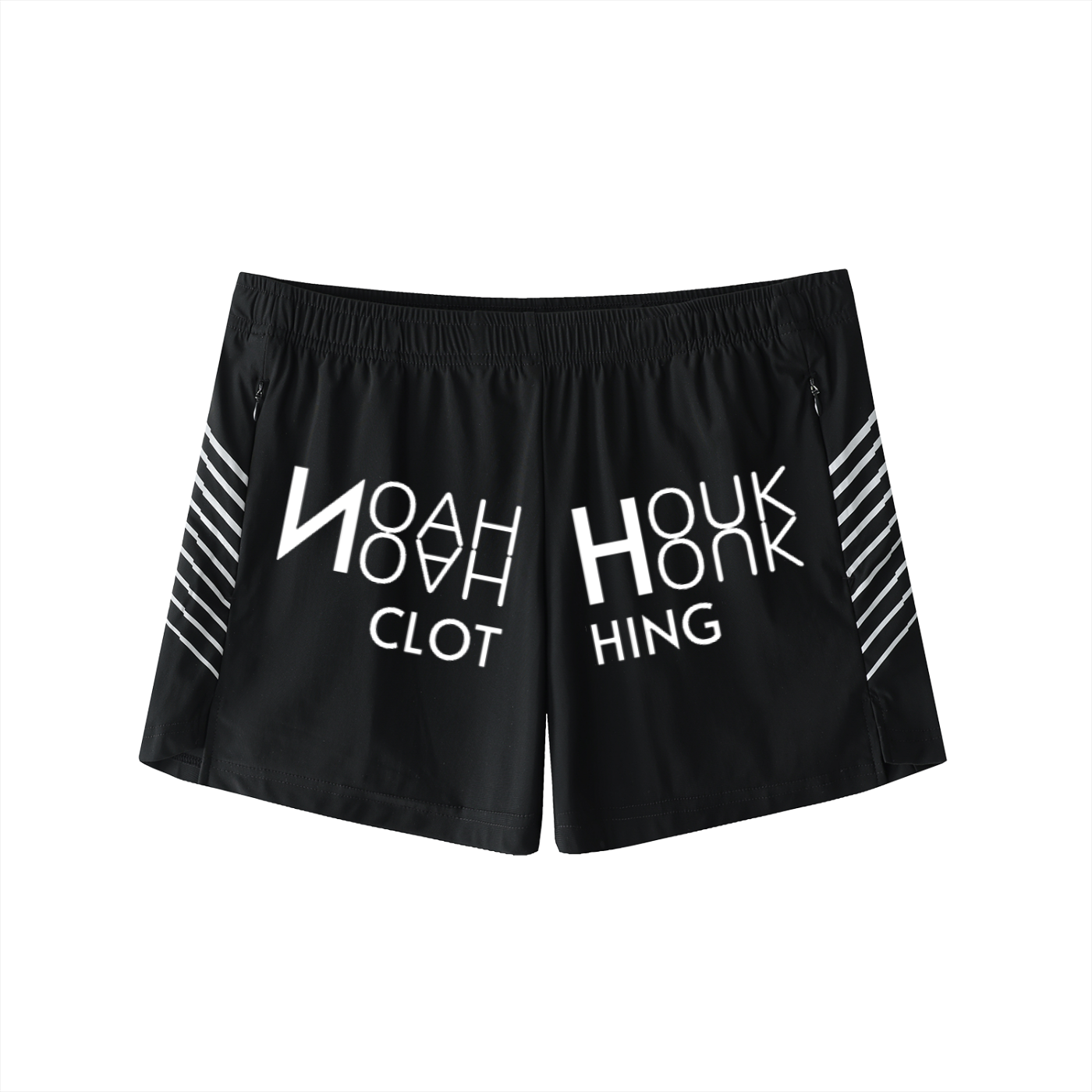 NH Clothing Men's Side-Stripe Performance Shorts