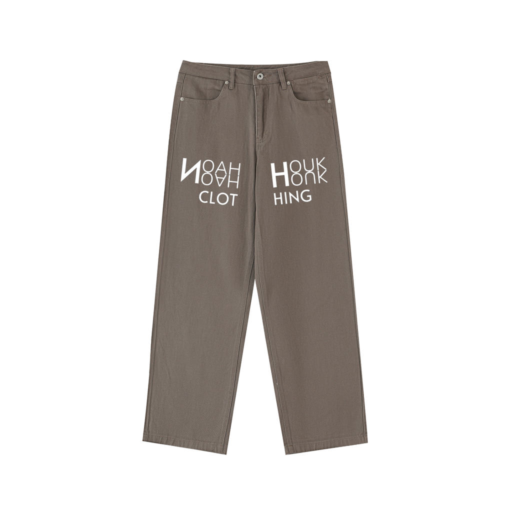 NH Clothing Heavyweight Cotton Straight-Leg Pants