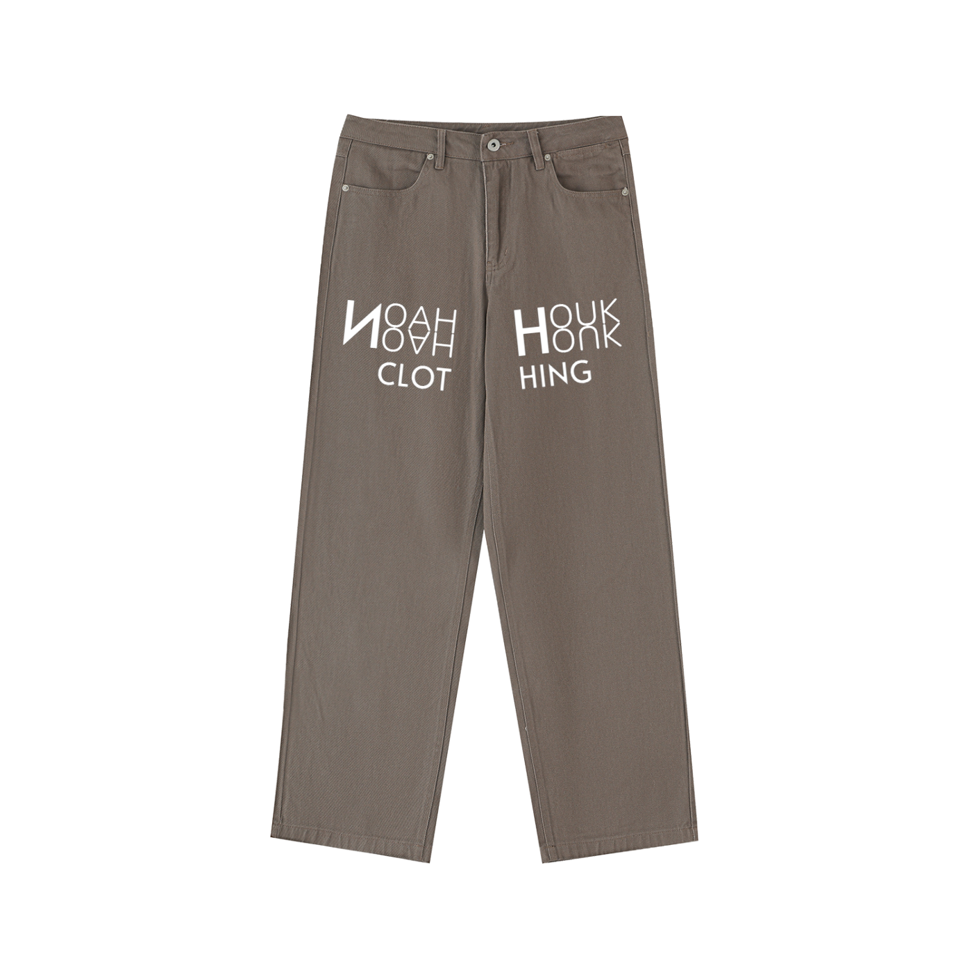 NH Clothing Heavyweight Cotton Straight-Leg Pants