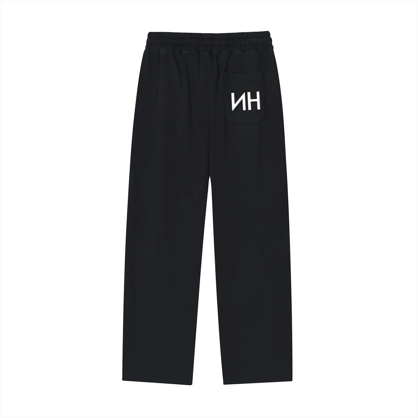 NH Clothing Reflection Striped Straight-Leg Sweatpants