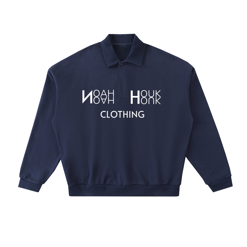 NH clothing Heavyweight Fleece Polo Sweatshirt