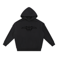 Tattoo Raw Edge Double Layered Hoodie