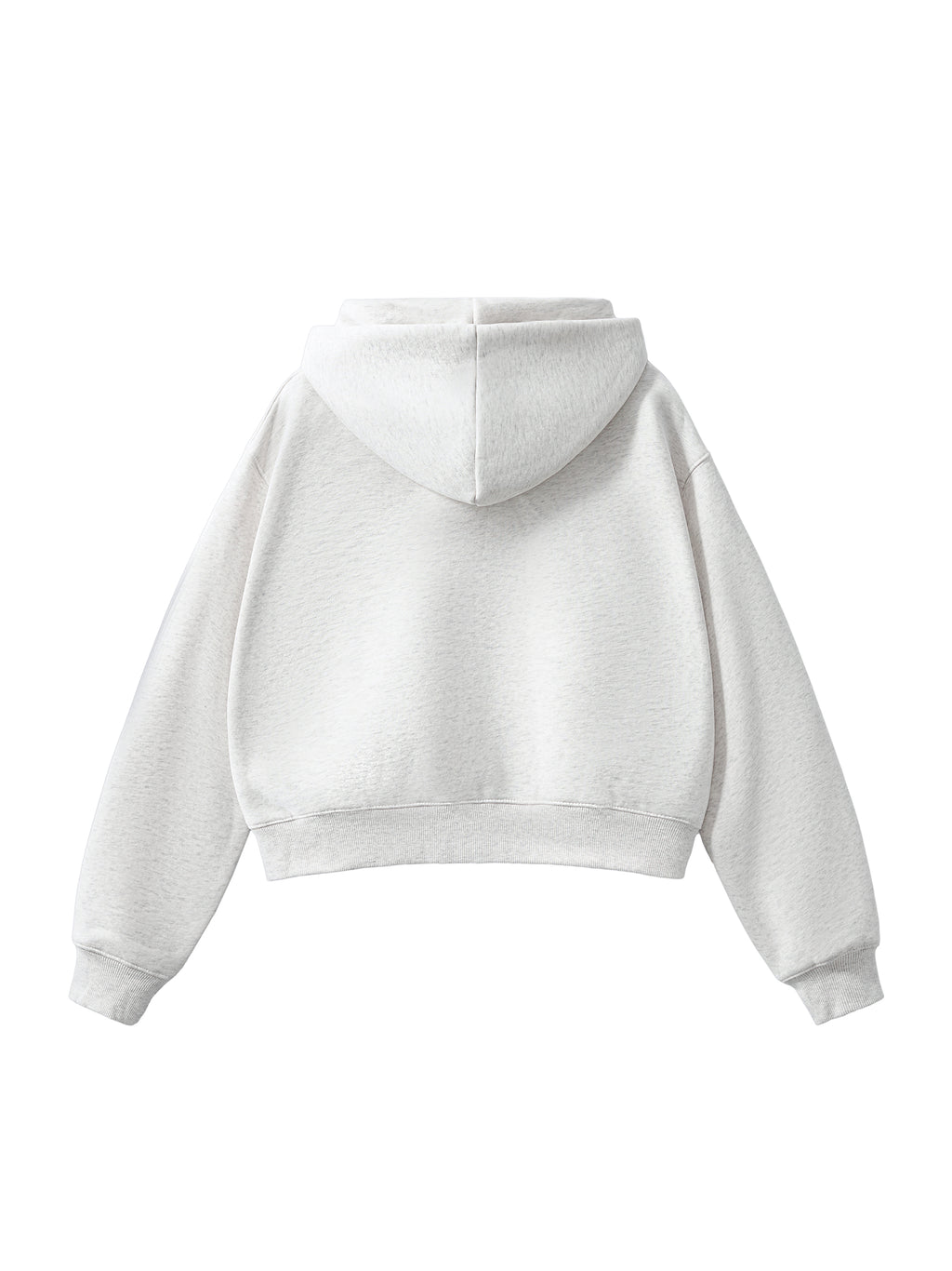 NH Fleece Women's Zip-Up Cropped Hoodie