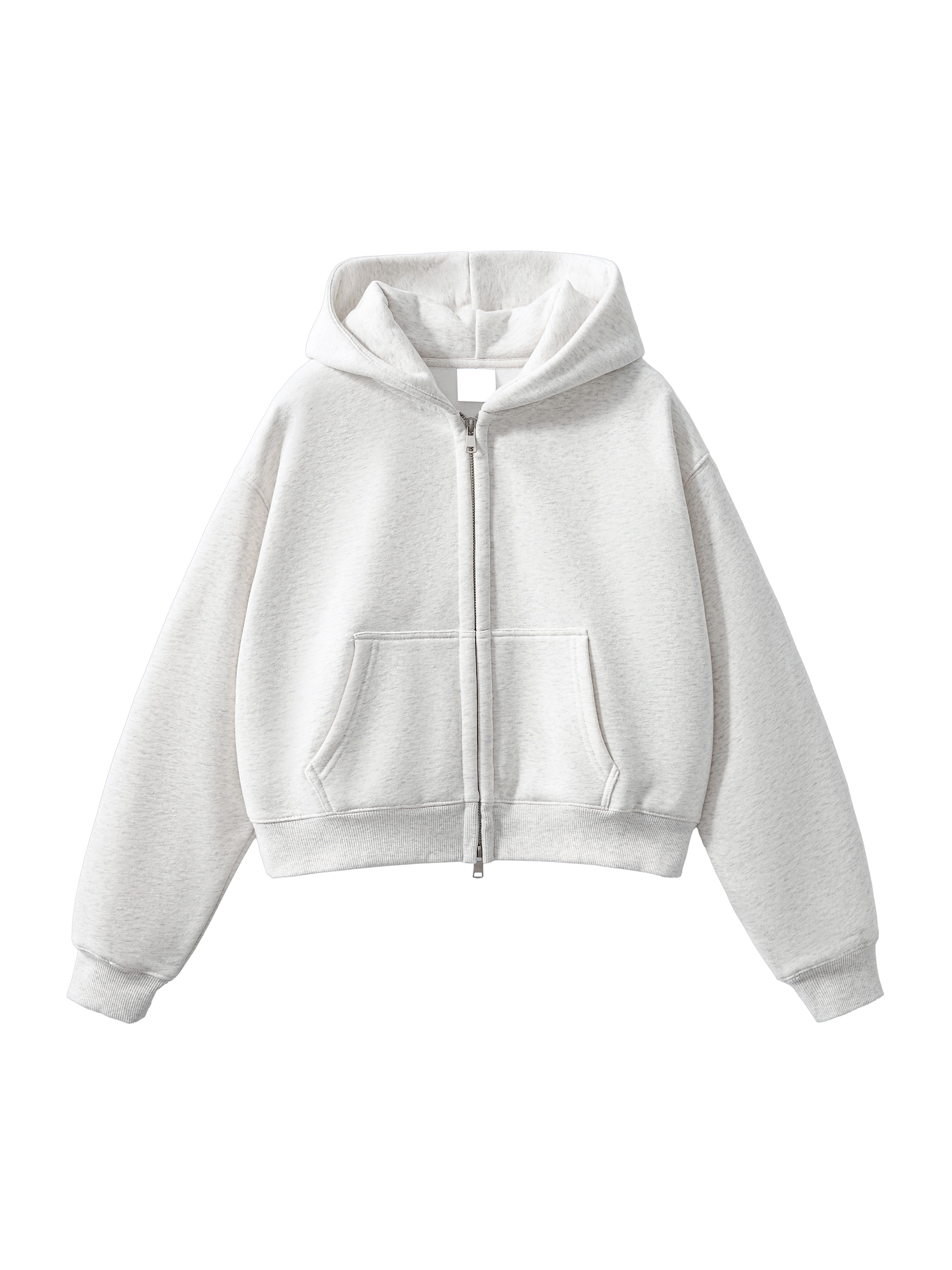 NH Fleece Women's Zip-Up Cropped Hoodie