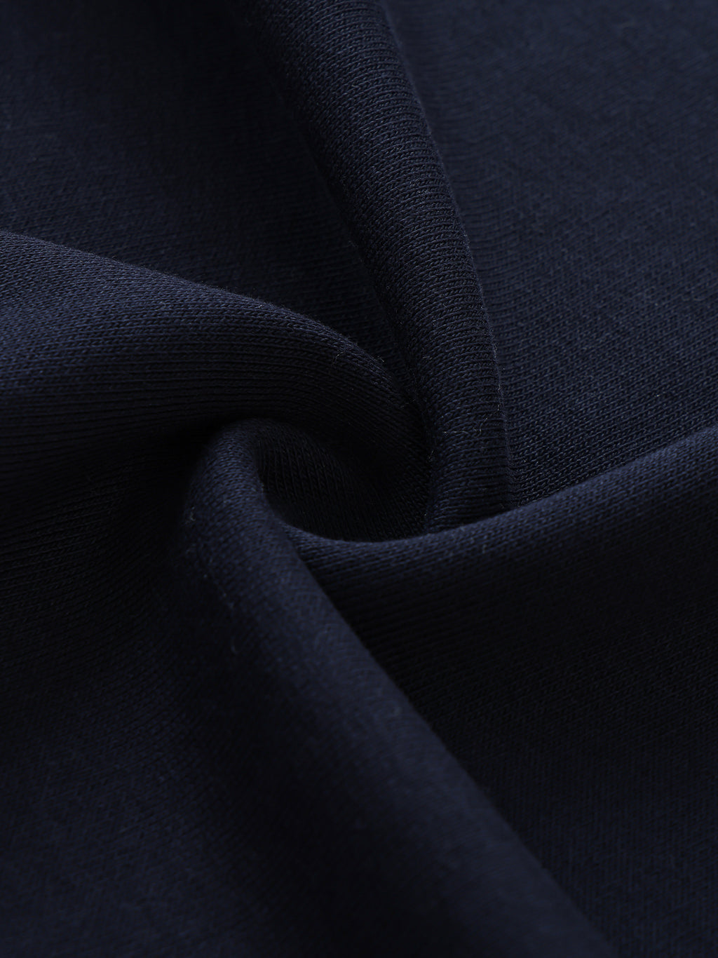 Noah Houk Contrast Striped Lapel Collar Sweatshirt