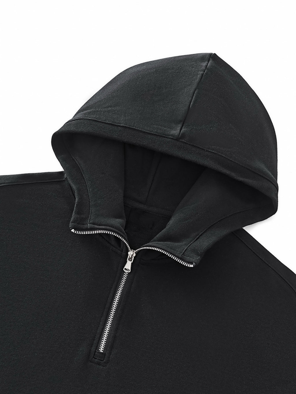 NH Clothing Big Hood Half-Zip Fleece Hoodie