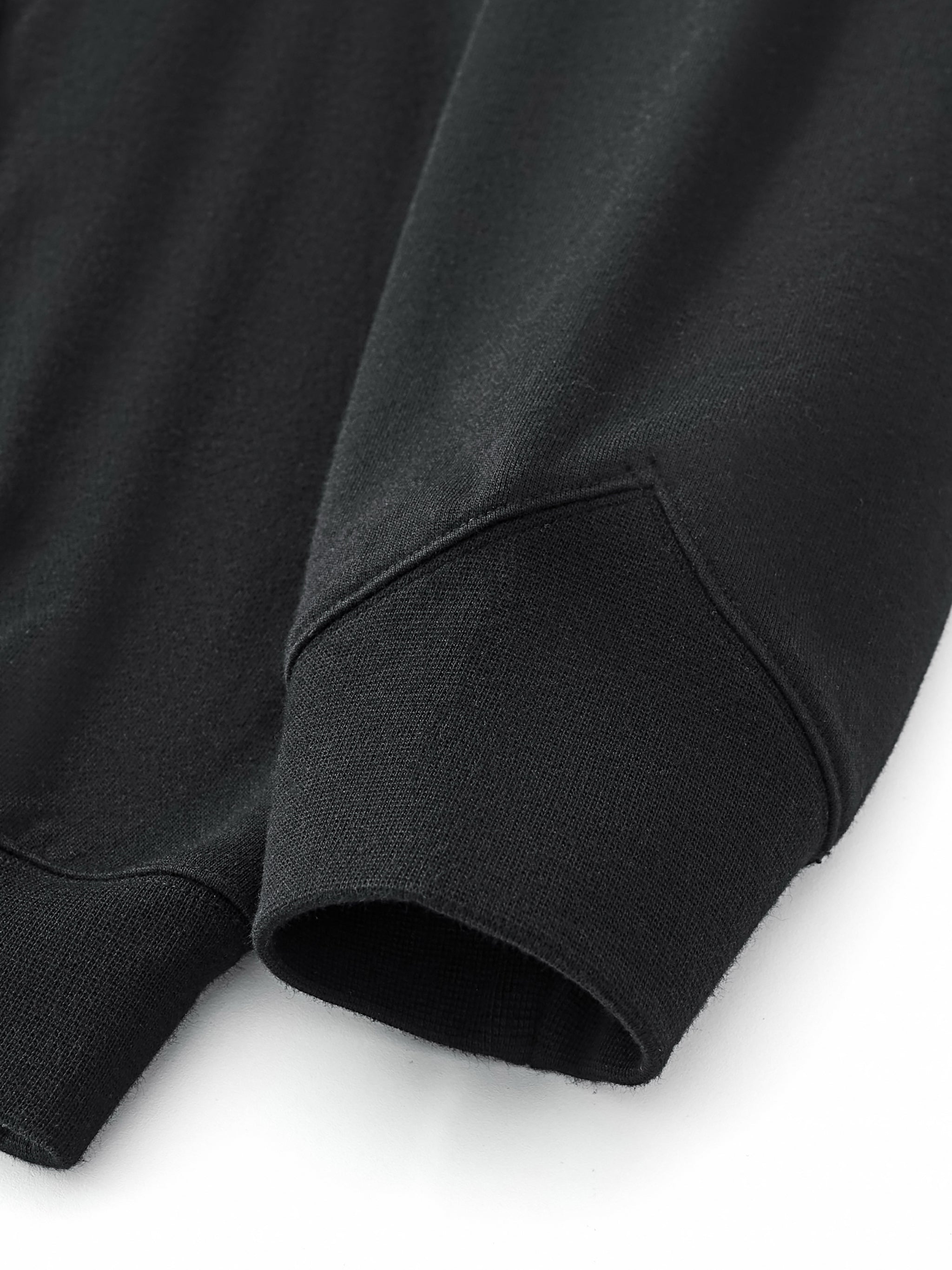 NH Clothing Big Hood Half-Zip Fleece Hoodie