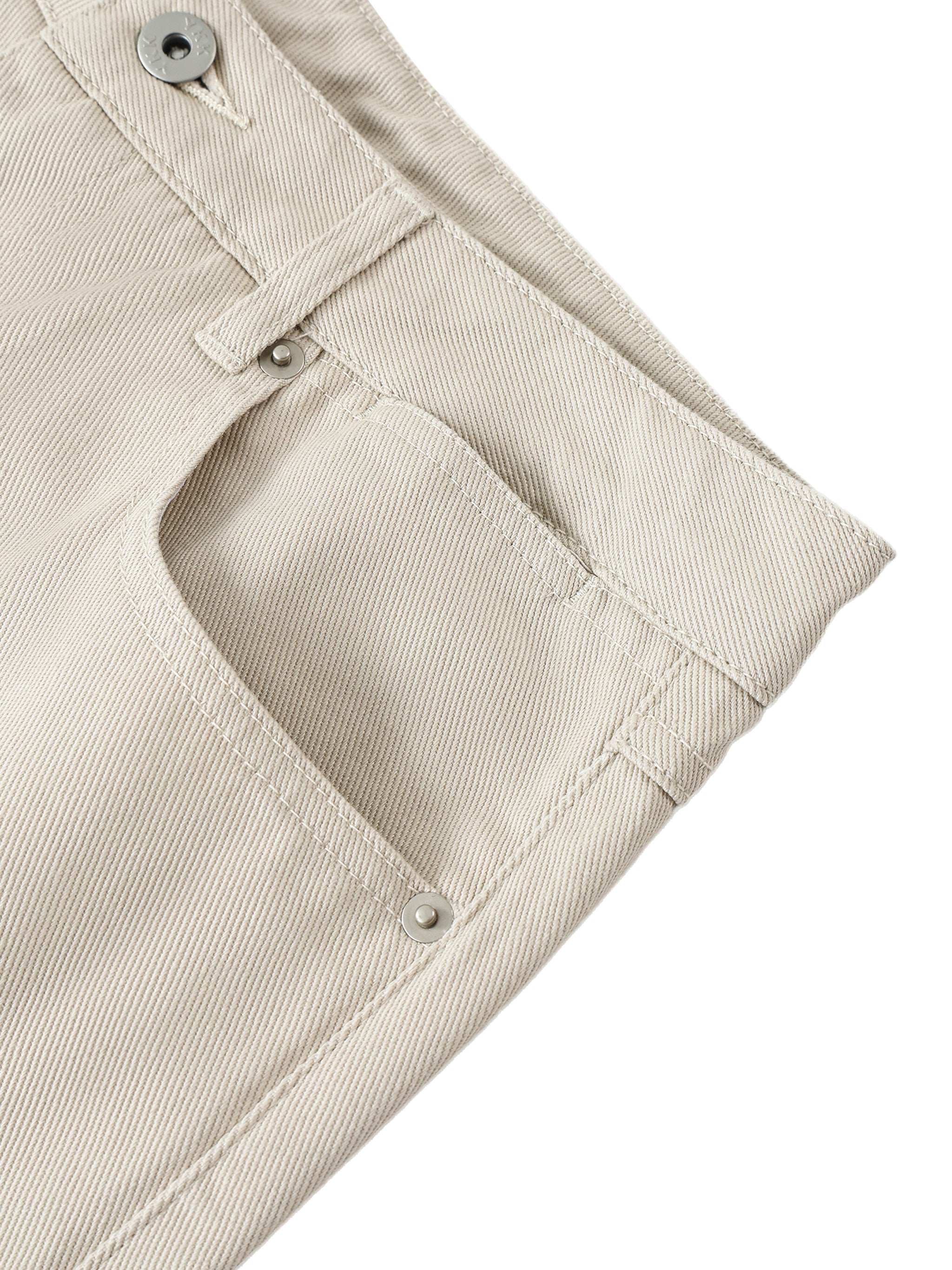 NH Clothing Heavyweight Cotton Straight-Leg Pants