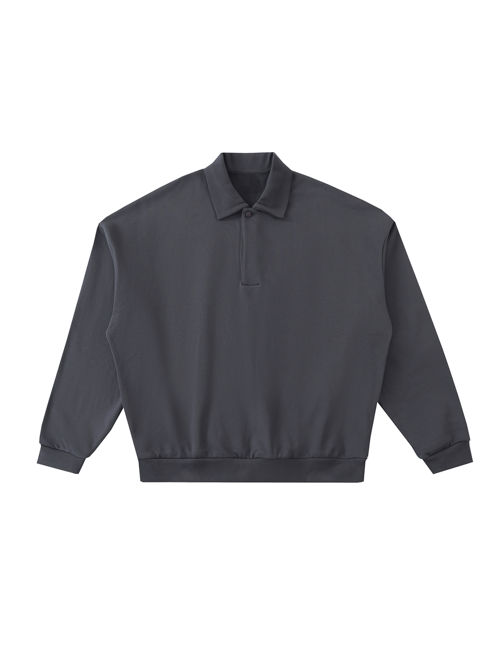NH clothing Heavyweight Fleece Polo Sweatshirt