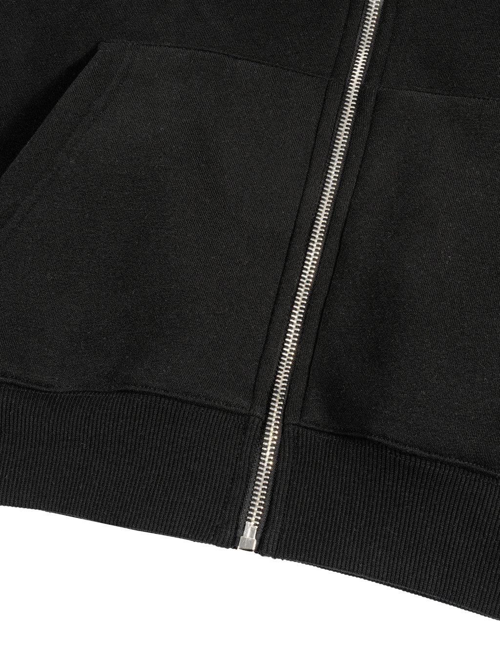 Tattoo Fleece Zip-Up Boxy Hoodie